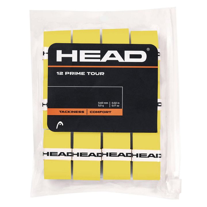 Head Prime Tour Overgrip 12Pack Yellow